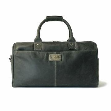GILLIS Trafalgar Duffle Camera Bag Black Vintage Leather, Ophalen of Verzenden, Nieuw, Overige merken