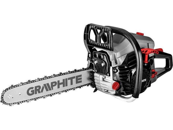 Graphite tools 58G953 - Benzine Kettingzaag 2,7 kW 40 cm -, Jardin & Terrasse, Jardin & Terrasse Autre, Envoi