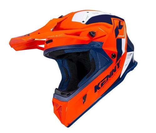 Kenny 2023 Titanium Crosshelm Graphic Oranje maat M, Motos, Vêtements | Casques de moto, Enlèvement ou Envoi