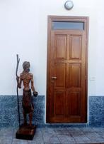 Beeld, Orientalismo - 1900 Ca - XXL - 166 cm - Hout, Antiek en Kunst