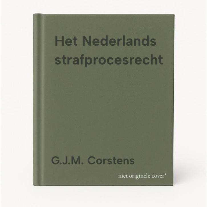 Het Nederlands strafprocesrecht 9789026839924, Livres, Science, Envoi