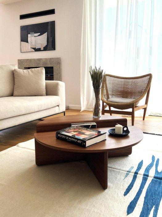 Fulden Topaloglu - Salontafel - Walnoot - Kanyon, Antiek en Kunst, Kunst | Designobjecten