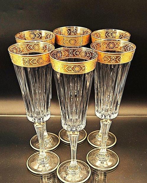 Artemisia - Champagne fluitje (6) - Kristal, Antiek en Kunst, Antiek | Meubels | Tafels