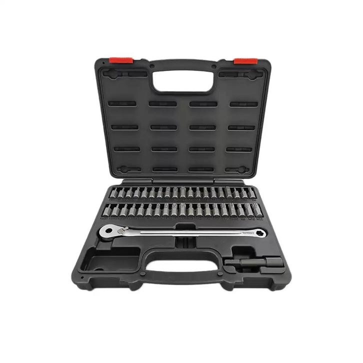 WEBER TOOLS Bitset met ratel voor smalle ruimtes 40-delig, Doe-het-zelf en Bouw, Gereedschap | Handgereedschap, Nieuw, Ophalen of Verzenden