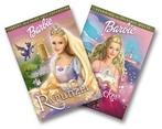 Barbie als Rapunzel & Barbie in de Notenkraker - DVD, Ophalen of Verzenden, Zo goed als nieuw