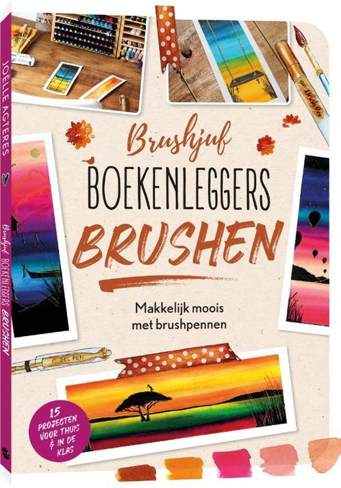 Boekenleggers brushen 9789045329871 Joëlle Agteres, Boeken, Hobby en Vrije tijd, Zo goed als nieuw, Verzenden