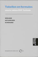 Tabellen en formules / Techniek BVE 9789001134129, Boeken, Verzenden, Gelezen