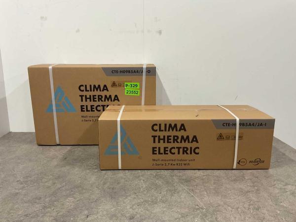 Veiling - 2x Airco split 2,7kW met wifi 9.200 BTU tot 25m², Electroménager, Climatiseurs