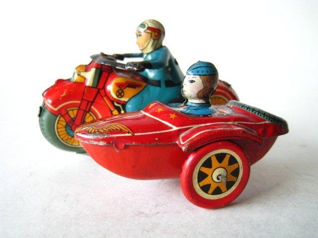 Onbekend - Blikken speelgoed - Jet King Indian Motorcycle &, Antiek en Kunst, Antiek | Speelgoed