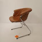 thema - Gastone Rinaldi - Chaise - Acier, Cuir - Lot 1