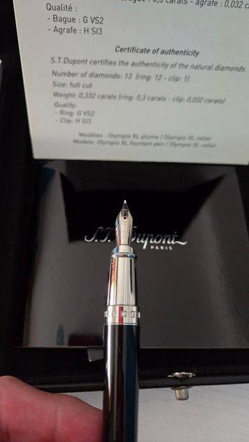 S.T. Dupont - Olympio XL Diamants - Vulpen