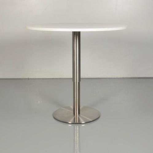 Vergadertafel Kusch + Co Tezo - Wit blad - 120 cm ø, Zakelijke goederen, Kantoor en Winkelinrichting | Kantoormeubilair en Inrichting