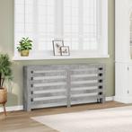 vidaXL Radiatorombouw 175x20x82 cm bewerkt hout betongrijs, Verzenden