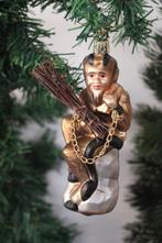 B.Müller: Krampus, glas, handgemaakt - Kerstballen, Diversen, Nieuw