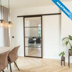 Stalen Schuifdeur met koofsysteem 4 Vlaks Brons Maatwerk Hel, Doe-het-zelf en Bouw, Nieuw, Metaal