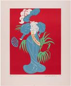 Robert Indiana (1928-2018) - Lillian Russel - Hand-signed, Antiek en Kunst, Kunst | Schilderijen | Modern