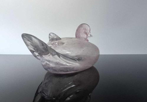 Murano - attr. Zane - Vase - verre soufflé - signé +, Antiek en Kunst, Antiek | Glaswerk en Kristal