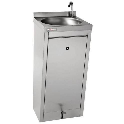 Handwastafel | RVS | Mengkraan | Voetbediening, Zakelijke goederen, Horeca | Keukenapparatuur, Nieuw in verpakking, Verzenden