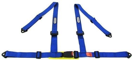 Off-Road Veiligheidsgordel 4-Punts Blauw - E-merk, Auto-onderdelen, Interieur en Bekleding, Nieuw, Ophalen of Verzenden