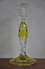 Val Saint Lambert - Kaarsenhouder - Kristal - koppel, Antiek en Kunst, Antiek | Glaswerk en Kristal
