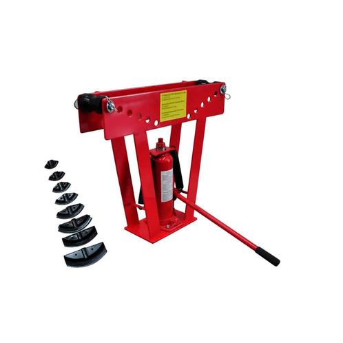 vidaXL Pijpenbuiger hydraulisch met 8 mallen 16 ton, Doe-het-zelf en Bouw, Gereedschap | Handgereedschap, Nieuw, Verzenden