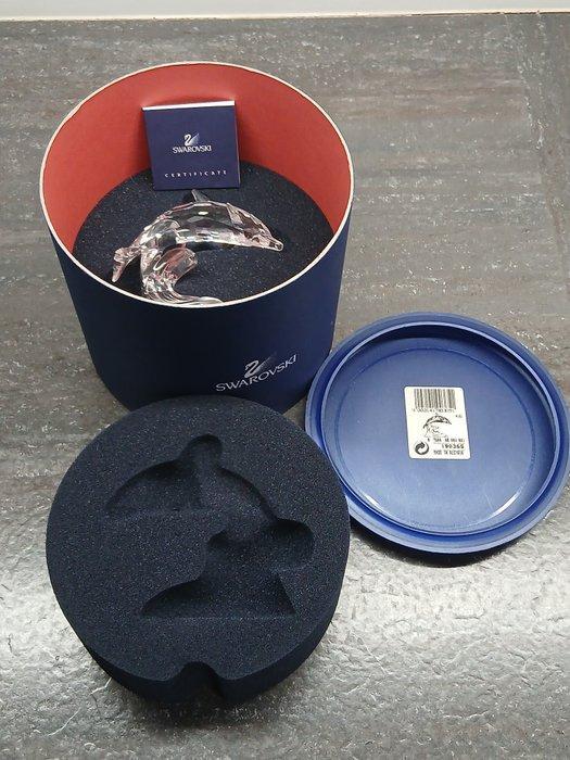 Swarovski - Beeldje - Dolphin - 190365 - Boxed + Certificate, Antiek en Kunst, Curiosa en Brocante