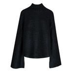 Frogbox • zwarte coated trui • 38, Kleding | Dames, Verzenden, Nieuw