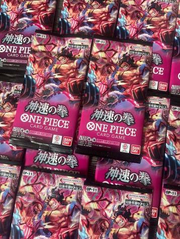 Bandai - 50 Booster pack - One Piece - OP-11: A Fist of beschikbaar voor biedingen