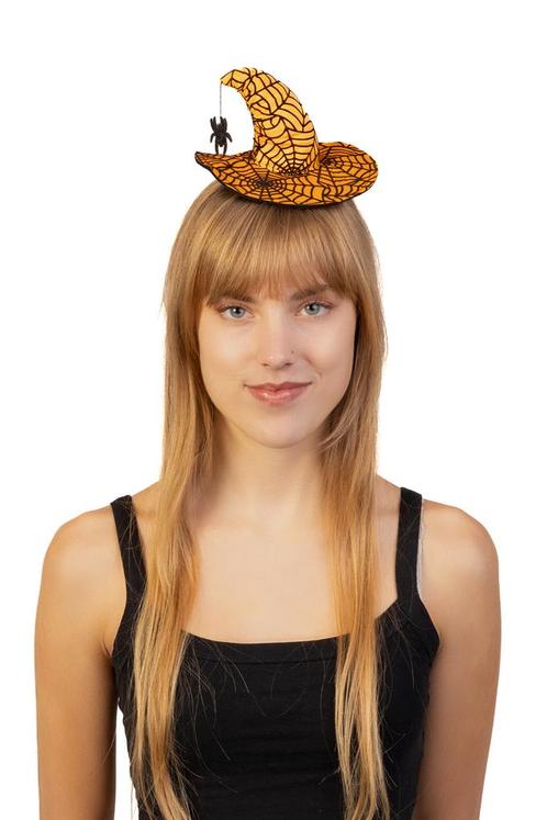 Haarband Heksenhoed Oranje Heks Diadeem Hoed Halloween Toven, Kleding | Dames, Carnavalskleding en Feestkleding, Nieuw, Ophalen of Verzenden