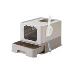 Kattenbak met 2 Openingen - Topdeal! | Retour Deal | 55%..., Dieren en Toebehoren, Verzenden, Nieuw, Gesloten
