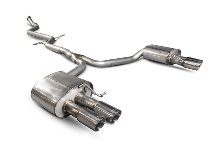 Audi A5 B8 2.0 TFSI | Niet-resonerend cat-back systeem Scorp, Auto-onderdelen, Uitlaatsystemen, Nieuw, Verzenden