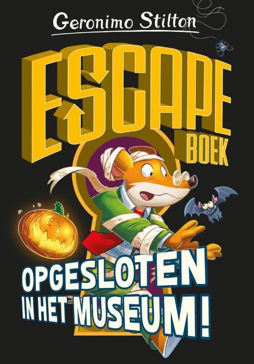 Opgesloten in het museum! / Geronimo Stilton escapeboek, Boeken, Kinderboeken | Jeugd | onder 10 jaar, Zo goed als nieuw, Verzenden