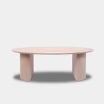 Tafel Ovaal Eikenhout  half rond  180x90, Huis en Inrichting, Nieuw