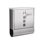 RVS Krantenbus - Strak Design Zilver | OP = OP | 40% Kort..., Verzenden, Nieuw, Wandbrievenbus