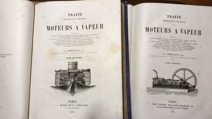 Armengaud - Traité théorique et pratique des moteurs à, Antiek en Kunst, Antiek | Boeken en Manuscripten