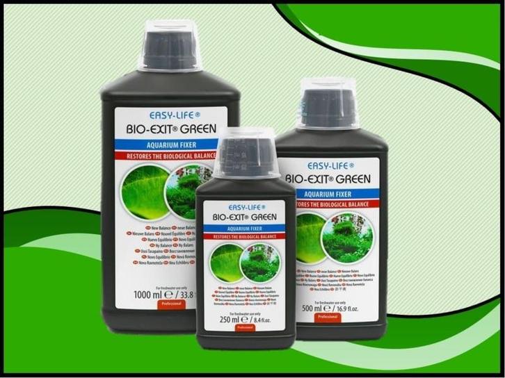 Easy life Bio-Exit Green 250ml - tegen baard, draad en pense, Dieren en Toebehoren, Vissen | Aquaria en Toebehoren, Nieuw, Verzenden