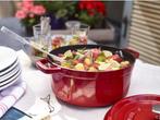 Staub Braadpan / Cocotte - Kersenrood - ø 24 cm / 3.8 liter, Verzenden, Nieuw