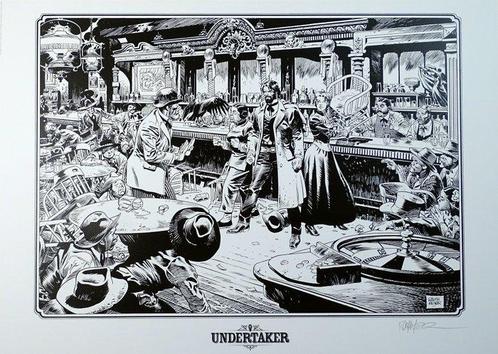 Meyer, Ralph - 1 Offset Print - Undertaker - Le saloon -, Boeken, Strips | Comics