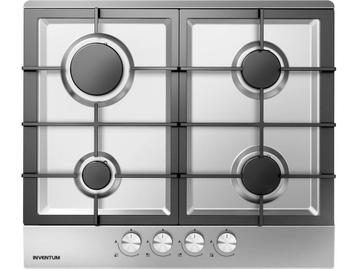 Inventum IKG6023GRVS - Inbouw gaskookplaat - 59 cm - 4, Verzenden