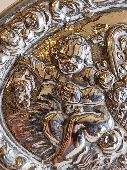 Pillendoosje - .835 zilver - Nederland Engelen, Antiek en Kunst, Antiek | Zilver en Goud