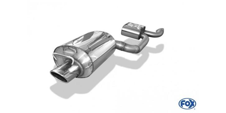 FOX Mercedes SLK type 170 half systeem vanaf cat - 115x85 ty, Autos : Pièces & Accessoires, Systèmes d'échappement, Envoi