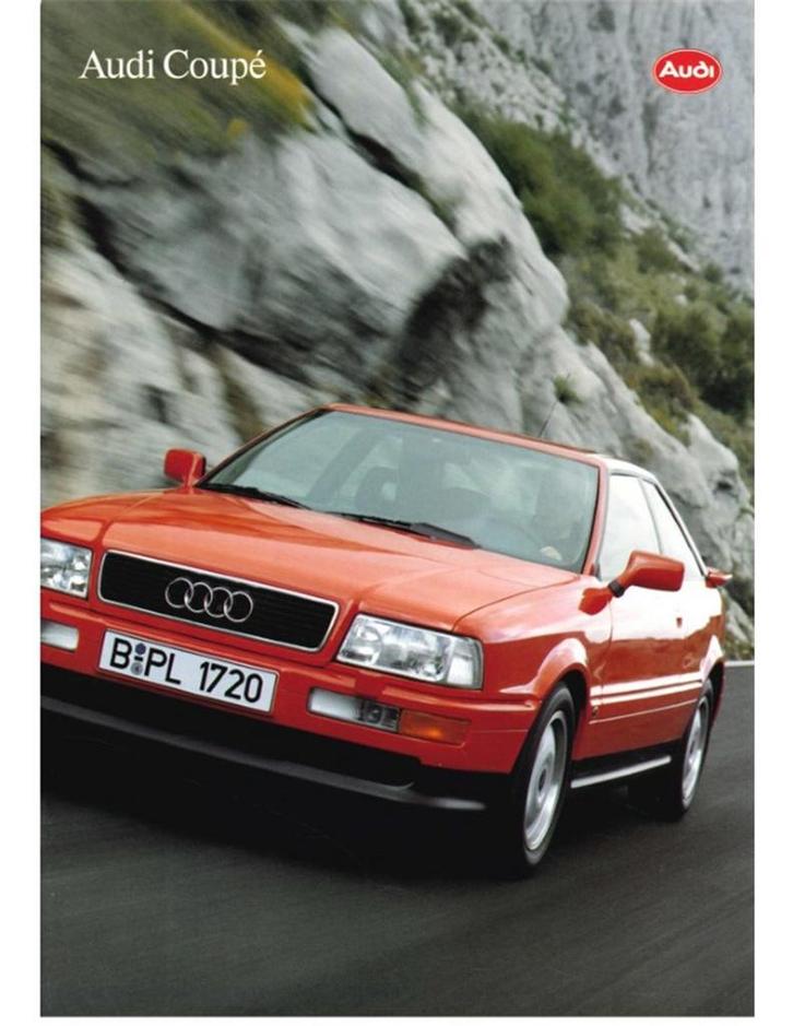 1993 AUDI COUPE BROCHURE NEDERLANDS, Livres, Autos | Brochures & Magazines, Enlèvement ou Envoi