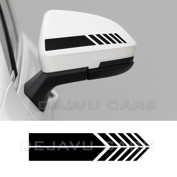 AMG Look strepen voor Mercedes Benz spiegelkappen, Autos : Divers, Tuning & Styling, Enlèvement ou Envoi