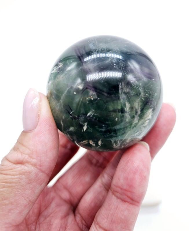 Feather Fluoriet bol, Handtassen en Accessoires, Edelstenen, Ophalen of Verzenden