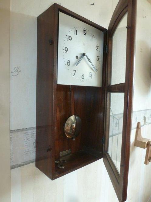 Regulateur - - Mahonie - 1970-1980, Antiek en Kunst, Antiek | Klokken