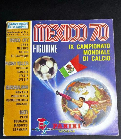 Panini - World Cup Mexico 70 - Italian version - Including, Collections, Collections Autre