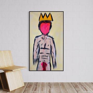Timo Wedell (1994) - Der nackte König Like Basquiat - XXL