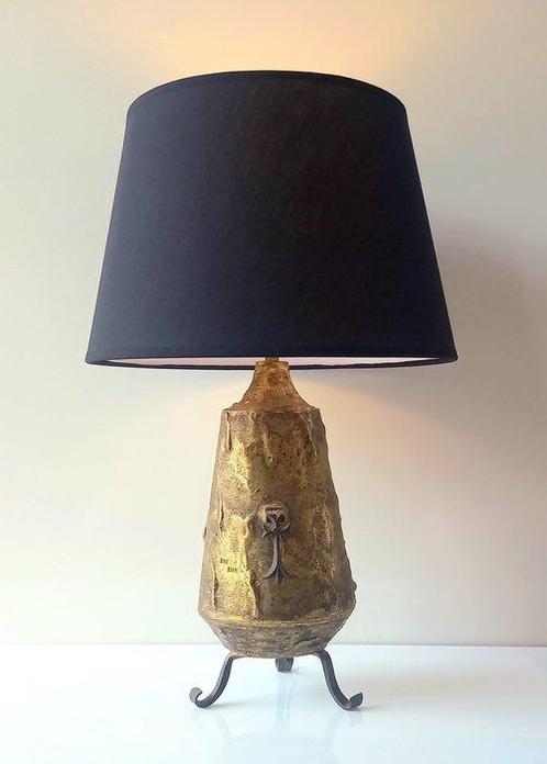 Max Bré - Lamp - Ondertekend - Brutalistische stijl -, Antiek en Kunst, Curiosa en Brocante