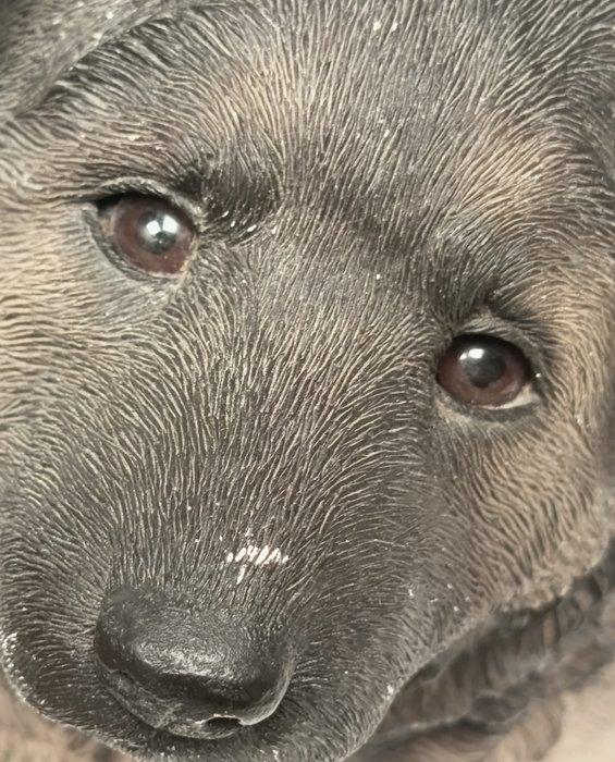 Deutscher Schäferhund Welpe (J301) - Sandra Brue - Sculpture, Antiquités & Art, Curiosités & Brocante