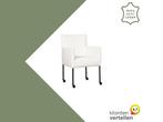 Leren eetkamerstoel Desire - Toledo Purewhite (wit) - Poten, Huis en Inrichting, Stoelen, Bohemian, Industrieel, Modern, Scandinavisch